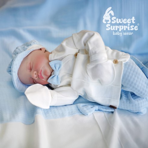 Yenidoğan Havalı Prens Hastane Çıkış Seti 10'lu