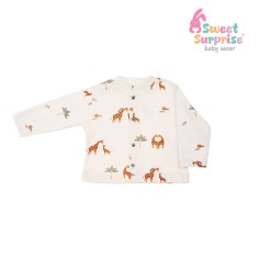 Yenidoğan Minik Zürafa Zıbın Set 5'li 2