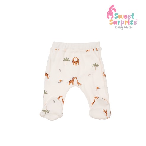 Yenidoğan Minik Zürafa Zıbın Set 5'li