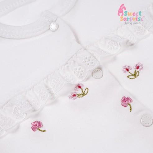 Yenidoğan Nakışlı Mutlu Çiçekler Hastane Çıkış...