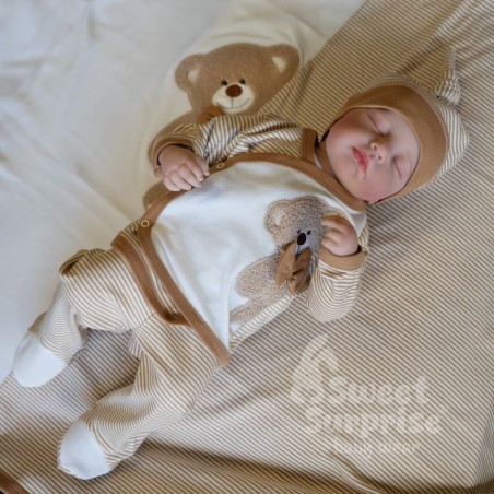 Yenidoğan Sevimli Ayıcık Hastane Çıkış Seti 10'lu