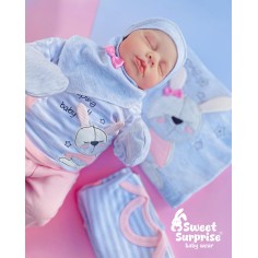 Yenidoğan Uyku Tavsani Hastane Çıkış Seti 10'lu