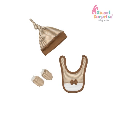 Yenidoğan Sevimli Ayıcık Hastane Çıkış Seti 10'lu