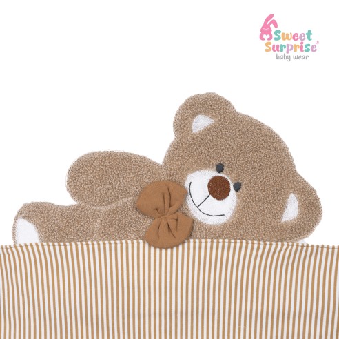 Yenidoğan Sevimli Ayıcık Hastane Çıkış Seti 10'lu