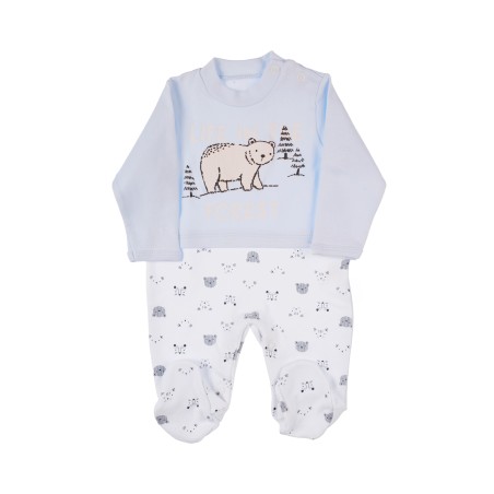 Yenidoğan Kutup Ayısı Mavi Hastane Çıkış Seti 10'lu