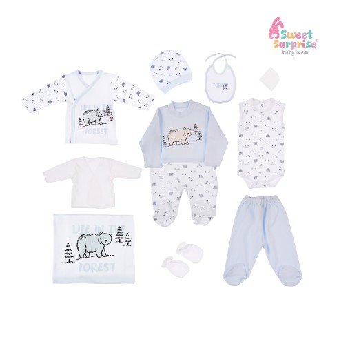 Yenidoğan Kutup Ayısı Mavi Hastane Çıkış Seti...